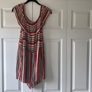 Xhilaration XL Multi-color Pocketed Romper
